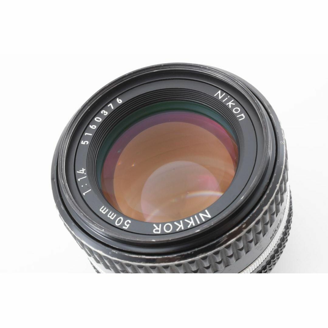 Nikon(ニコン)の良品 ニコン AI-S NIKKOR 50mm f1.4 MF レンズ　B230 スマホ/家電/カメラのスマホ/家電/カメラ その他(その他)の商品写真