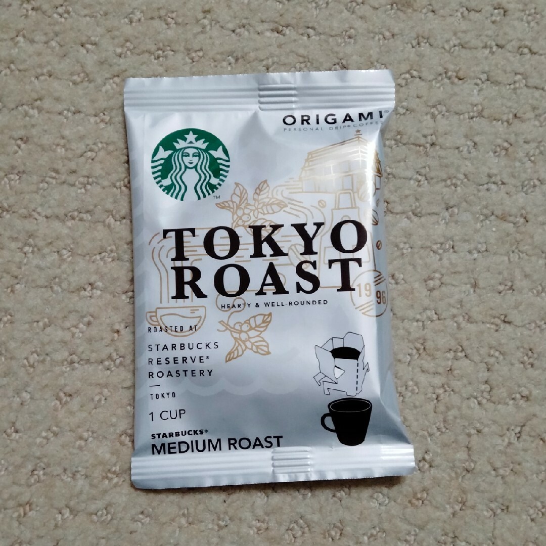 Starbucks Coffee(スターバックスコーヒー)のスタバ　オリガミ　東京ロースト　6袋 食品/飲料/酒の飲料(コーヒー)の商品写真