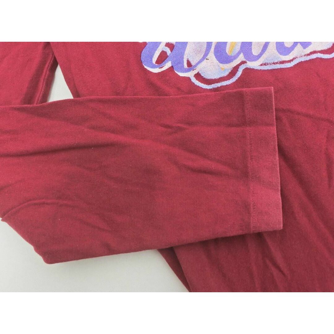 AVIREX(アヴィレックス)のAVIREX アヴィレックス プリント 長袖 カットソー sizeM/赤 ■◇ メンズ メンズのトップス(Tシャツ/カットソー(七分/長袖))の商品写真
