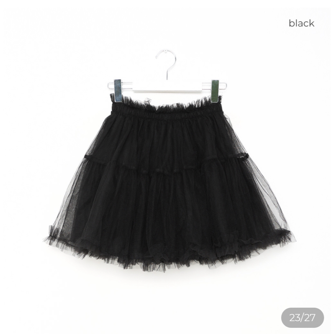 samoyed エレガントフリルスカート black レディースのスカート(ミニスカート)の商品写真