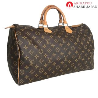 ルイヴィトン(LOUIS VUITTON)のLOUIS VUITTON ルイヴィトン スピーディ 40 ミニボストンバッグ ハンドバッグ レディース モノグラムキャンバス ブラウン 旅行用 茶色 M41522 中古品【鑑定済】(ハンドバッグ)