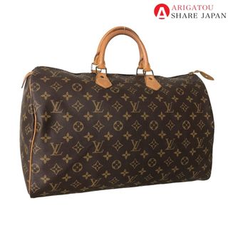 ルイヴィトン(LOUIS VUITTON)のLOUIS VUITTON ルイヴィトン スピーディ 40 ミニボストンバッグ ハンドバッグ レディース モノグラムキャンバス ブラウン 旅行用 M41522 中古品【鑑定済】(ハンドバッグ)