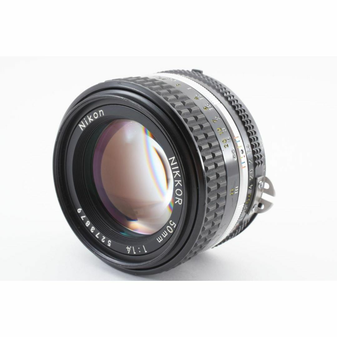 Nikon(ニコン)の美品 ニコン AI-S NIKKOR 50mm f1.4 MF レンズ　C700 スマホ/家電/カメラのスマホ/家電/カメラ その他(その他)の商品写真