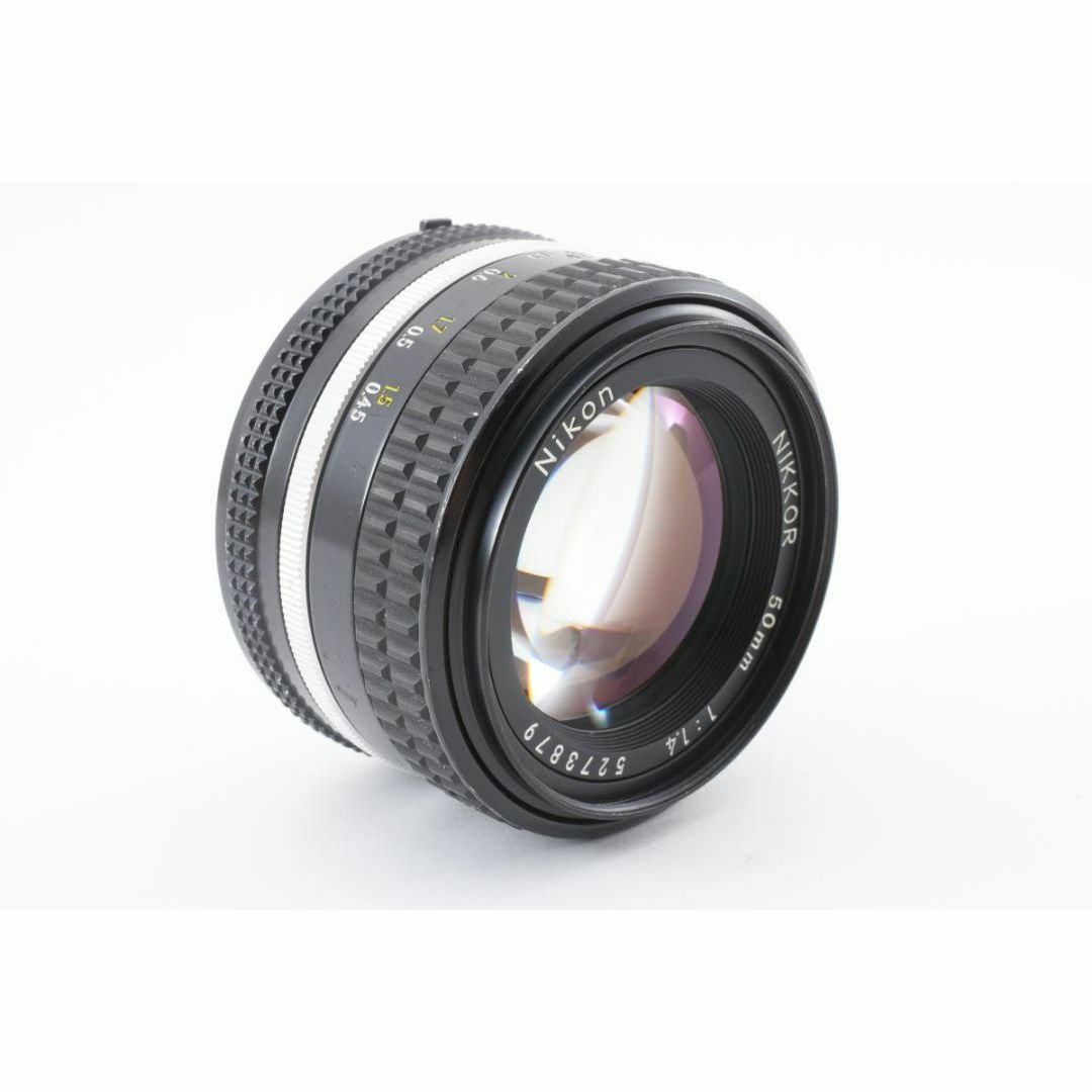 Nikon(ニコン)の美品 ニコン AI-S NIKKOR 50mm f1.4 MF レンズ　C700 スマホ/家電/カメラのスマホ/家電/カメラ その他(その他)の商品写真