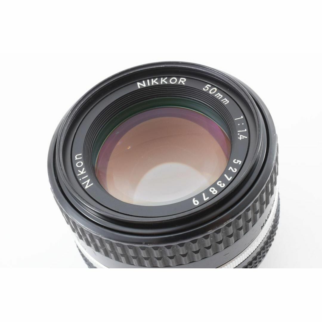 Nikon(ニコン)の美品 ニコン AI-S NIKKOR 50mm f1.4 MF レンズ　C700 スマホ/家電/カメラのスマホ/家電/カメラ その他(その他)の商品写真