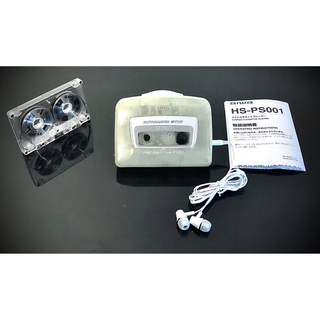 ソニー(SONY)のカセットウォークマン AIWA PS001 白 「整備済み、完動超美品」(ポータブルプレーヤー)