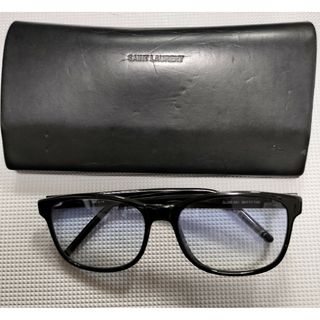 Saint Laurent - 美品 ケース付 サンローラン SL398 001 イタリア製 ブラック クリアブ