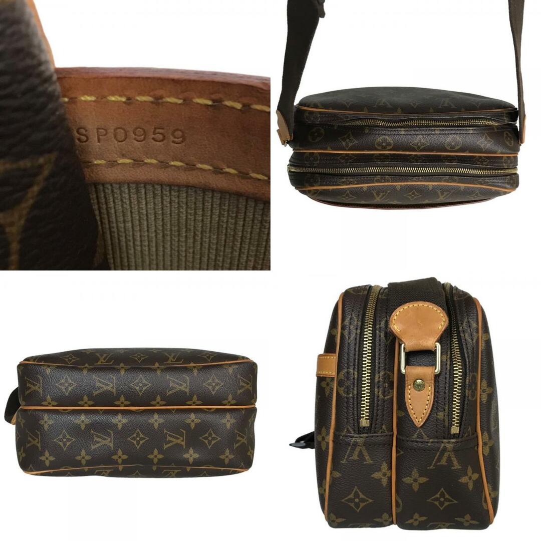 LOUIS VUITTON(ルイヴィトン)のLOUIS VUITTON ルイヴィトン リポーター PM クロスボディ ショルダーバッグ レディース モノグラムキャンバス ブラウン 斜め掛け 肩掛け 茶色 M45254 中古品【鑑定済】 レディースのバッグ(ショルダーバッグ)の商品写真