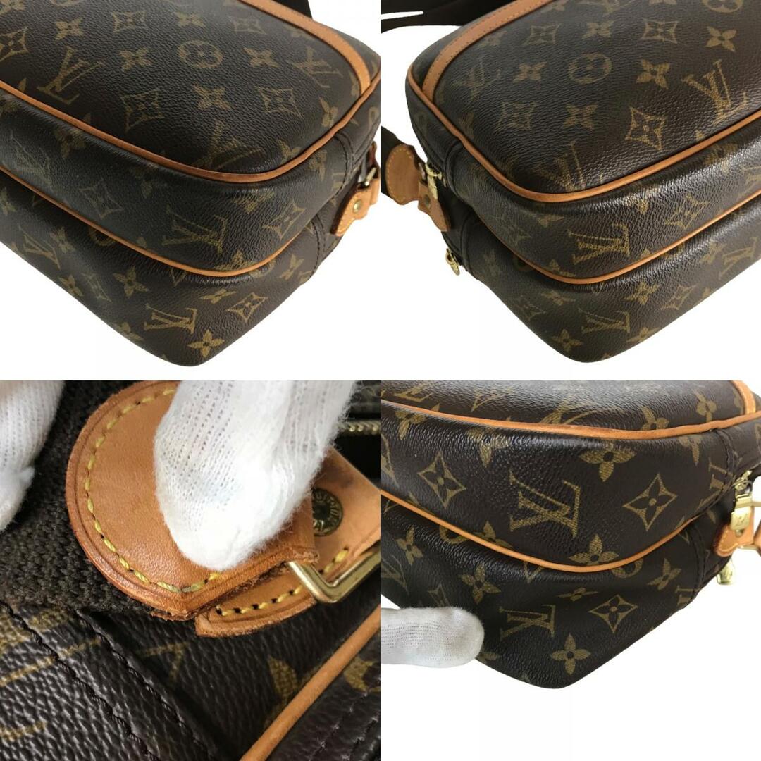 LOUIS VUITTON(ルイヴィトン)のLOUIS VUITTON ルイヴィトン リポーター PM クロスボディ ショルダーバッグ レディース モノグラムキャンバス ブラウン 斜め掛け 肩掛け 茶色 M45254 中古品【鑑定済】 レディースのバッグ(ショルダーバッグ)の商品写真