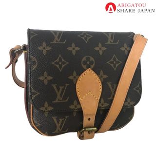 ルイヴィトン(LOUIS VUITTON)のLOUIS VUITTON ルイヴィトン ミニカルトシエール クロスボディ ショルダーバッグ レディース モノグラムキャンバス ブラウン斜め掛け 肩掛け 茶色 M51254 中古品【鑑定済】(ショルダーバッグ)