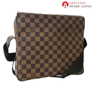 ルイヴィトン(LOUIS VUITTON)のLOUIS VUITTON ルイヴィトン ナヴィグリオ スリングバッグ ショルダーバッグ レディース ダミエキャンバス ブラウン 斜め掛け 肩掛け 茶色 N45255 中古品【鑑定済】(ショルダーバッグ)