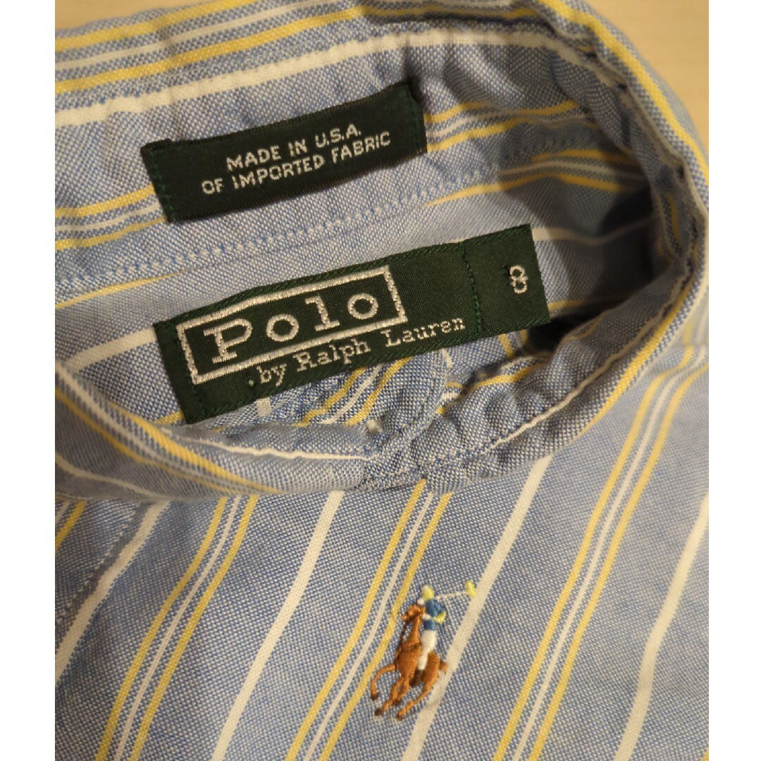 POLO（RALPH LAUREN）(ポロ)のポロラルフローレン　長袖シャツ　キッズ キッズ/ベビー/マタニティのキッズ服男の子用(90cm~)(ブラウス)の商品写真