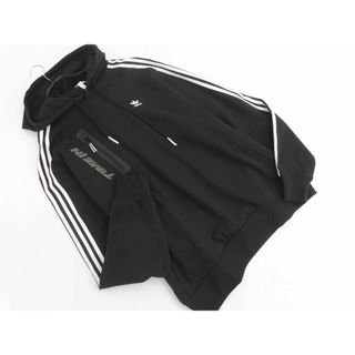 アディダス(adidas)の新品 adidas originals アディダスオリジナルス NINJA TIME INE サイドライン プルオーバー パーカー size2XO/黒 ■◇◎メンズ(パーカー)