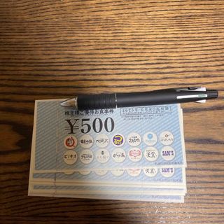 フジオフード株主優待券　6000円ぶ(その他)