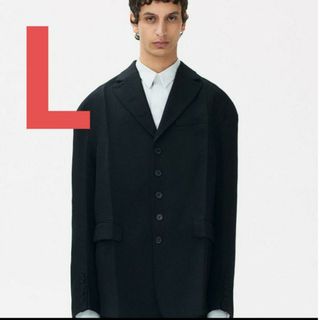 rokh H&M ボタンディテール ウールブレザー Lサイズ