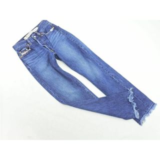 DIESEL - DIESEL ディーゼル BASIC JEANS ボタンフライ カットオフ デニムパンツ size25/紺 ■■ レディース