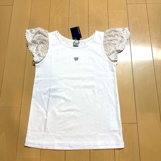 アナスイミニ(ANNA SUI mini)のANNA SUImini 150【新品】♡袖レース♡(Tシャツ/カットソー)