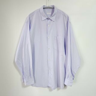 COMOLI - 23ss comoli コモリシャツ サックス コモリ