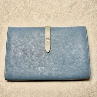 セリーヌ(celine)のCELINE/セリーヌ ラージストラップ ウォレット 二つ折り財布(財布)