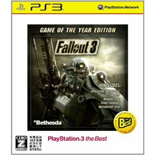 Fallout 3: Game of the Year PS3 the Best【CEROレーティング「Z」】(その他)