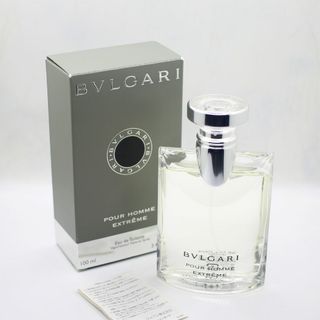 ブルガリ(BVLGARI)のほぼ満量 正規品 ブルガリプールオム エクストレーム EDT 100ml 香水(香水(男性用))