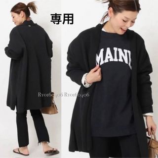 美品⭐️ドゥーズィエムクラス／Twins cotton ショートガウン／ブラック