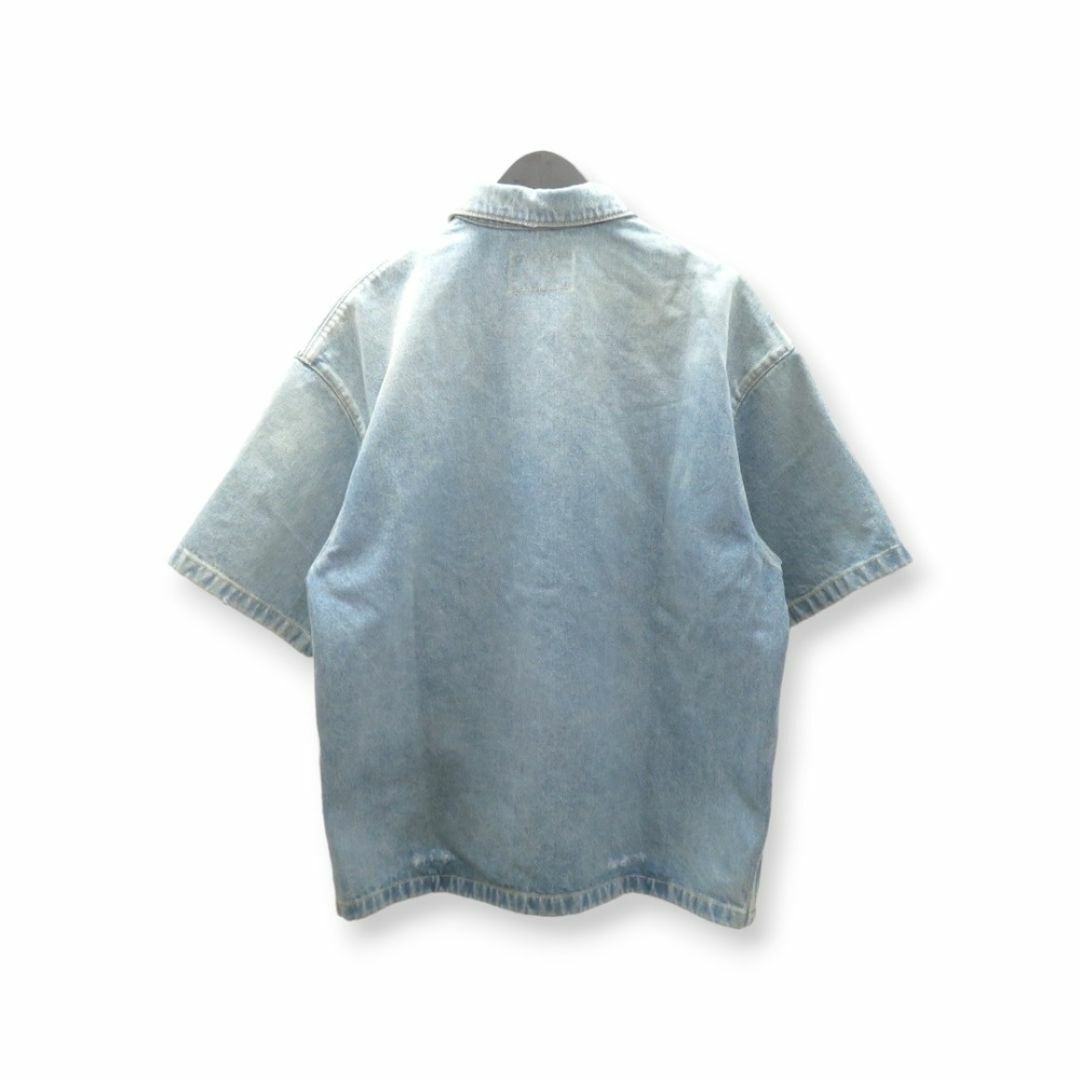 PRADA 24ss ORGANIR DENIM SHIRT サイズL PRADA 24ss ORGANIR DENIM SHIRT サイズL