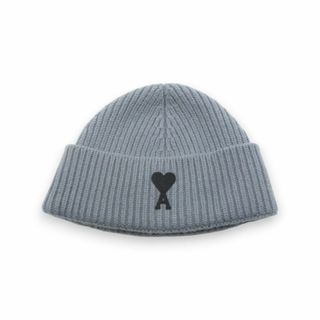 AMI ALEXANDRE MATTIUSSI ADC BEANIE GRAY(ニット帽/ビーニー)