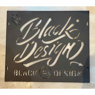 バリスティクス(BALLISTICS)の新品未開封 BLACK DESIGN Xスタンド 専用 アイアンボード ブラック(テーブル/チェア)