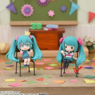 初音ミクシリーズちょこのせミニフィギュア 初音ミク 16周年 アニバーサリー(キャラクターグッズ)