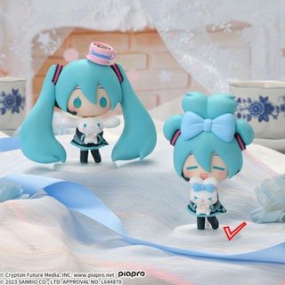 初音ミク シナモロール ミニフィギュア ミク シナモン サンリオ(キャラクターグッズ)