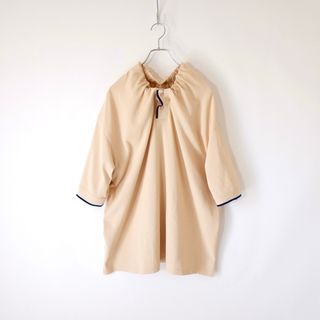 新品正規品 martine rose ギャザーネック ポロシャツ(ポロシャツ)