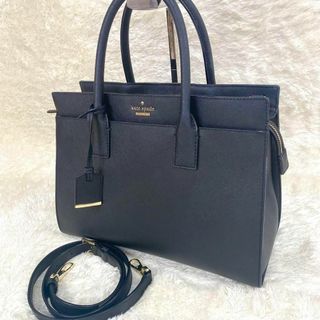 kate spade new york - 【極美品】　ケイトスペード　ショルダーバック　ハンドバック　黒　2way レザー