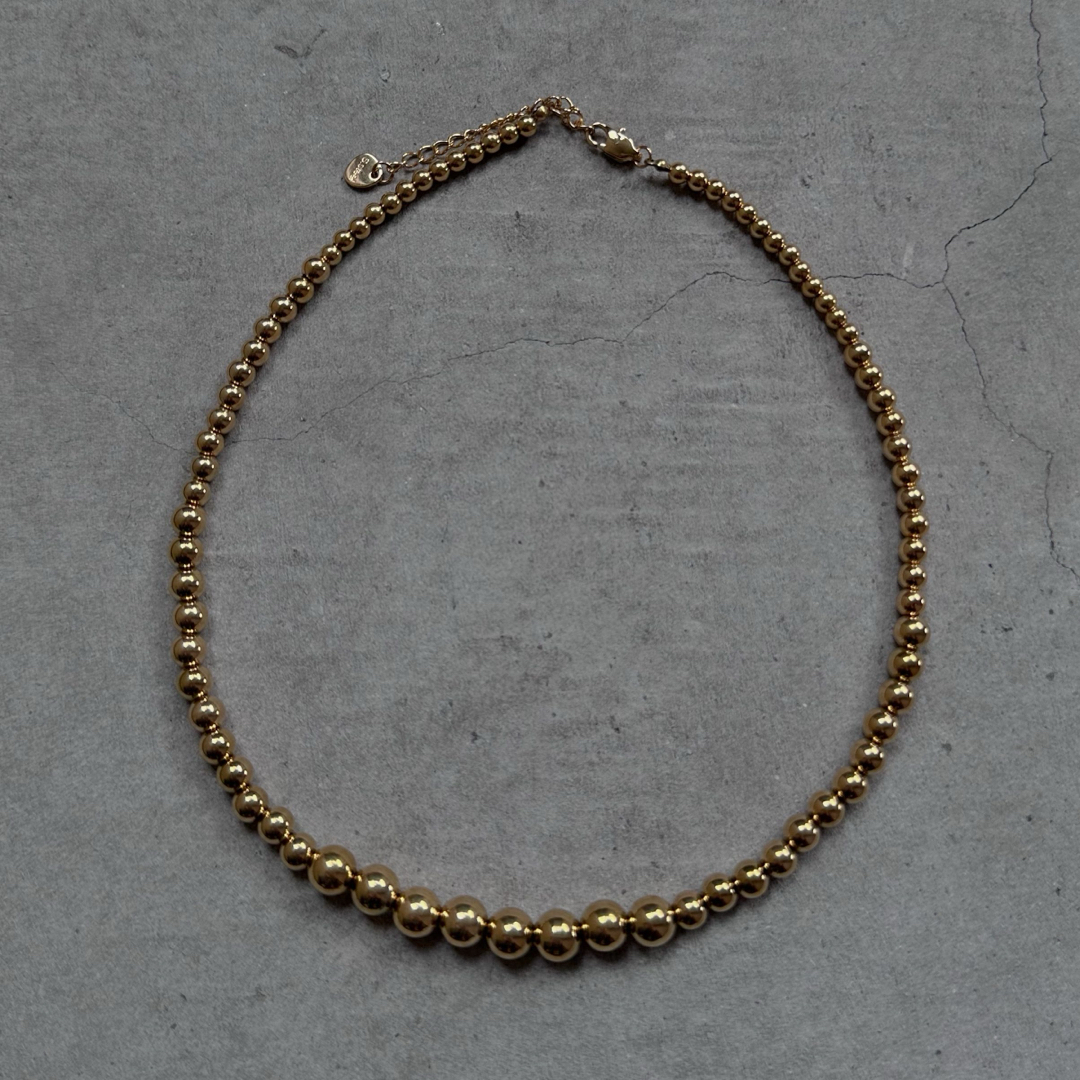 TODAYFUL(トゥデイフル)のRandom ball necklace gold No.1227 レディースのアクセサリー(ネックレス)の商品写真