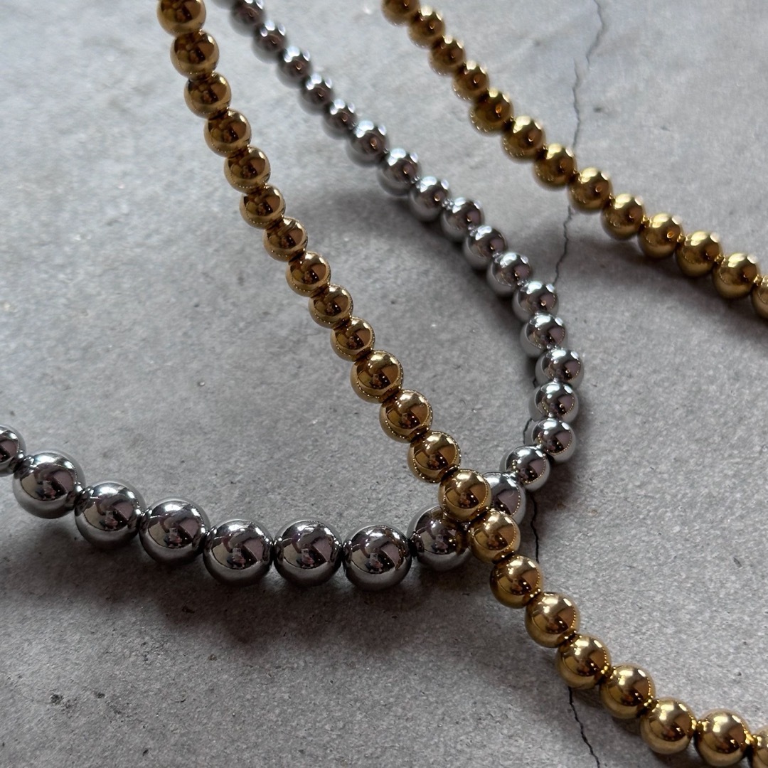 TODAYFUL(トゥデイフル)のRandom ball necklace gold No.1227 レディースのアクセサリー(ネックレス)の商品写真