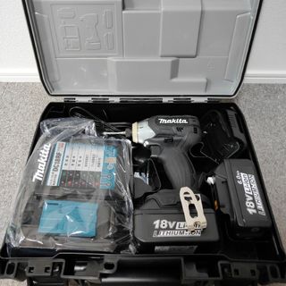 マキタ(Makita)の美品! 　マキタ　18V ソフトインパクトドライバ　TS141D黒　セット(その他)