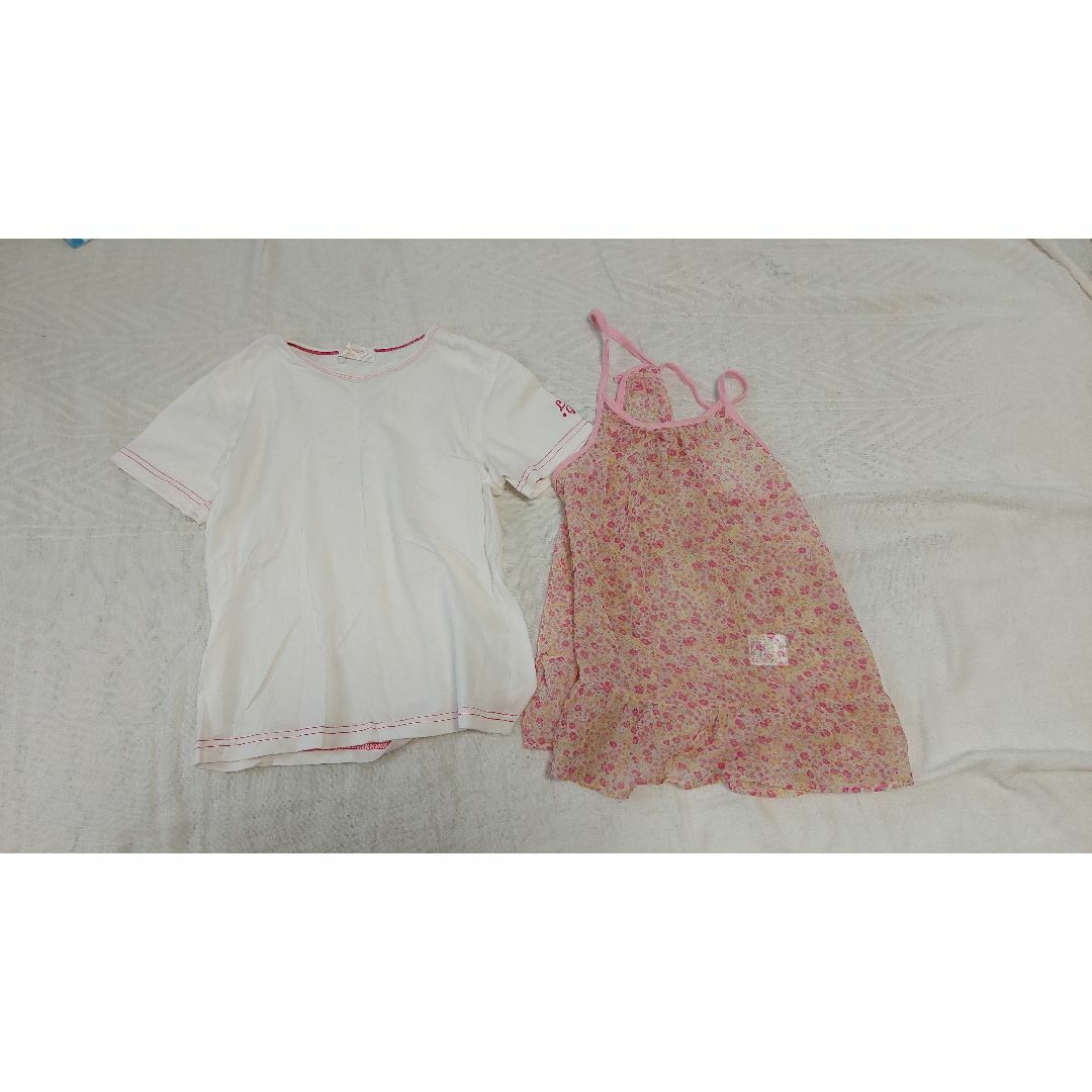 130ｃｍ Tシャツとシースルー  キッズ/ベビー/マタニティのキッズ服女の子用(90cm~)(Tシャツ/カットソー)の商品写真