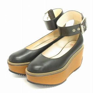 Vivienne Westwood - ヴィヴィアンウエストウッド パンプス 厚底 黒 40 24.5cm位 ■SM1