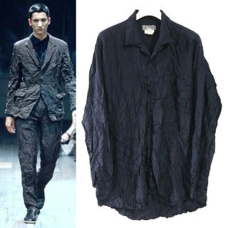 ヨウジヤマモトプールオム(Yohji Yamamoto POUR HOMME)の01ss Yohji Yamamoto Pour homme シルクシャツ(シャツ)