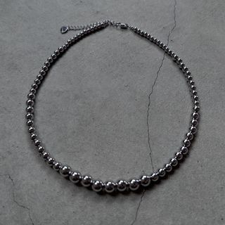 アメリヴィンテージ(Ameri VINTAGE)のRandom ball necklace silver No.1228(ネックレス)