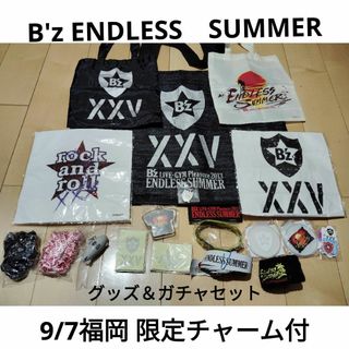 B'z エンサマグッズ＆ガチャ＆enⅡタオル　ｼｰｸﾚｯﾄﾁｬｰﾑ9/7福岡付(ミュージシャン)