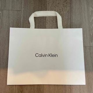 Calvin Klein - ★ Calvin Klein ショッパー　ショップ袋　紙袋　カルバンクライン　白