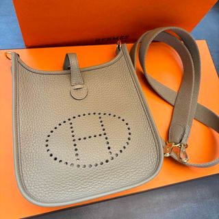 エルメス(Hermes)のHERMES エブリン TPM ベージュマルファ(ショルダーバッグ)