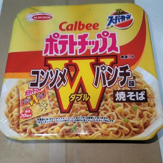 スーパーカップ　カルビーコンソメWパンチ味焼そば(麺類)