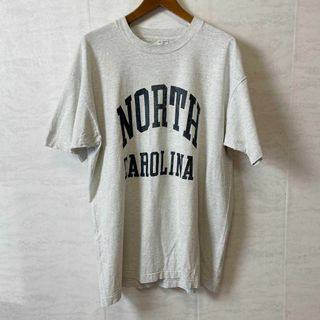 メイドインUSAアメリカ　カレッジロゴ　サイズＸＬ　シングルステッチ　メンズ古着(Tシャツ/カットソー(半袖/袖なし))