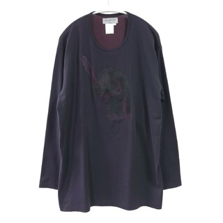 ヨウジヤマモトプールオム(Yohji Yamamoto POUR HOMME)の93SS Yohji Yamamoto Pour homme 刺繍カットソー(Tシャツ/カットソー(七分/長袖))