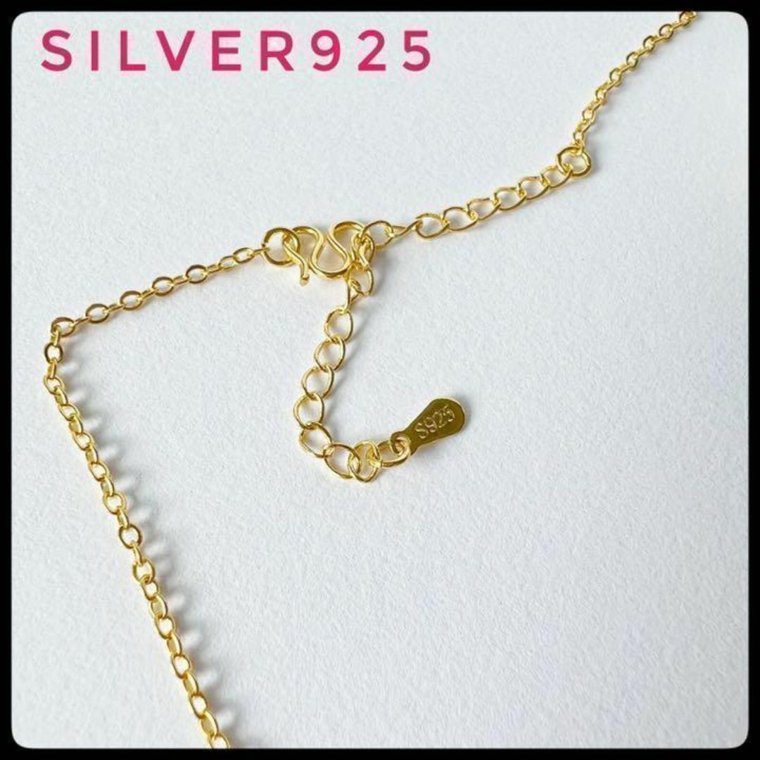 sonaダイヤモンド パール ネックレス 真珠 ゴールド 3粒 925 レディースのアクセサリー(ネックレス)の商品写真