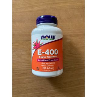 ナウフーズ(Now Foods)の【セール中!！】NOW社ビタミンe400 250カプセル(ビタミン)