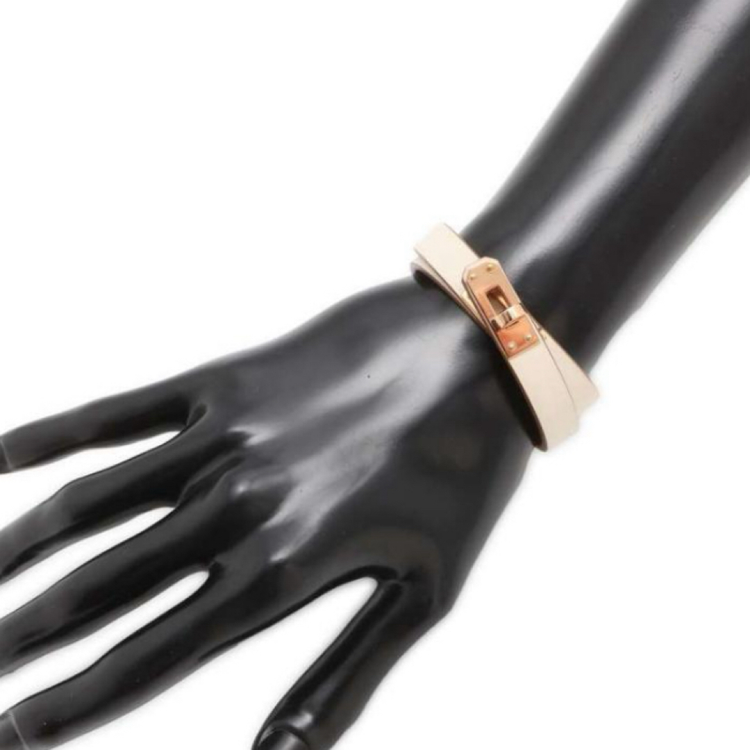 HERMES - 2023 エルメス レザーブレスレット 《ミニ・ケリー HERMES - 2023 エルメス レザーブレスレット 《ミニ・ケリー
