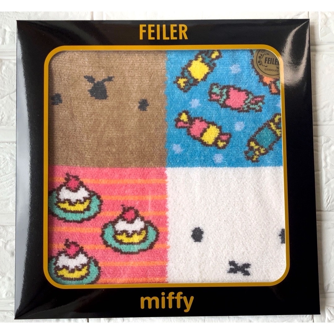 FEILER(フェイラー)のフェイラー　🍬 ミッフィー＆ボリス スイーツ🍭ハンカチ レディースのファッション小物(ハンカチ)の商品写真